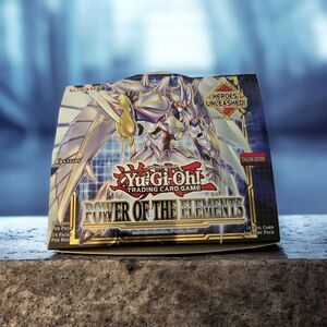 Yu-Gi-Oh Power of the Elements Booster Box OPENED Complete All Cards Konami